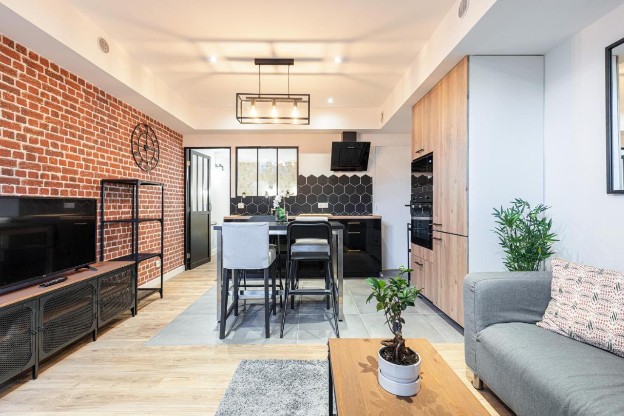 Le Loft Magnan - Ac- Pres Mer - Wifi - Parking - Confort Et Moderne - Supermarches Et Tram Proches นีซ ภายนอก รูปภาพ
